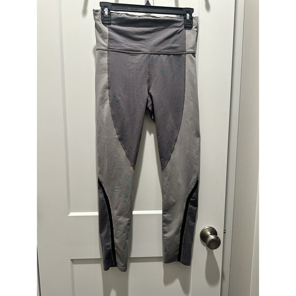 Athleta Spar Colorblock 7/8 Tight Leggings Silver Bell Size Small Box C - Picture 2 of 4